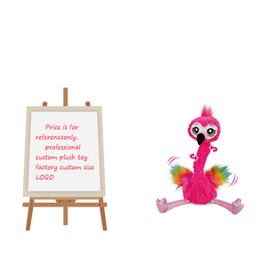 Oem/ODM đồ chơi sang trọng nhà sản xuất CPC ca hát và nhảy múa mềm đồ chơi nhồi bông Flamingo mềm đồ chơi sang trọng - Product Image 1