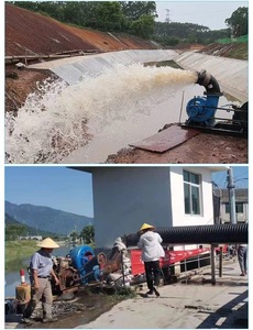 ปั๊มน้ำแบบผสมไหลขนาดใหญ่ HW Volute ทำจากเหล็กหล่อ สำหรับโครงการชลประทานในพื้นที่เกษตรกรรม โครงการควบคุมน้ำท่วม และระบบระบายน้ำ - Product Image 6