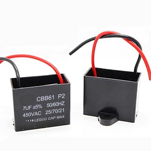Haute qualité CBB61 7UF 450V 5 fils schéma de câblage 3.5Uf 400V 3 fils moteur électrique Sk Sh 2.5Uf Bm <span class=keywords><strong>condensateur</strong></span> de ventilateur de plafond .. - Product Image 1