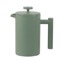 Kit de voyage isotherme en acier inoxydable à double paroi pour café, capacité 1000 ml, idéal pour un cadeau d'anniversaire ou un anniversaire de mariage