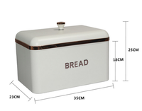Ensemble de boîtes de rangement pour cuisine moderne style ferme, boîte à pain en métal avec couvercle, organisateur de rangement, boîte à café, thé, sucre pour la maison et la cuisine