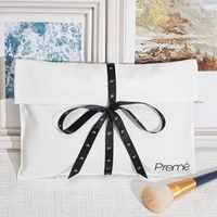 Kantong amplop katun, dompet hadiah perhiasan, tas tangan, kantong debu, kantung katun Linen cetak Logo kustom modis