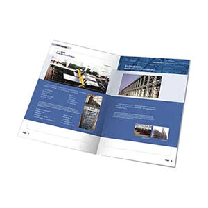 Promosi kustom logo cetak buah berkualitas tinggi dan tahan lama pabrik grosir brosur Supermarket halaman katalog lipat - Product Image 5