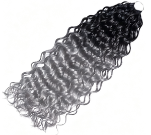 <span class=keywords><strong>Capelli</strong></span> <span class=keywords><strong>Ricci</strong></span> Leggeri per Crochet, Senza Prurito, Senza Crespo, Morbidi, in <span class=keywords><strong>Capelli</strong></span> Umani, Pre-annodati con Estremità <span class=keywords><strong>Ricci</strong></span>, per Intrecciare, per Uso Quotidiano Femminile - Product Image 1