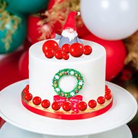 OEM Custom ize Farbe Kunststoff Cupcake Faux Pearl Balls Mini Ballon Cake Topper für Kuchen Dekoration
