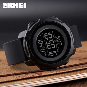 Skmei Digital <b>Watch</b> Men Waterproof Sports <b>Watch</b> Silicone Strap 3Bar Water Resistance Large Dial Multifunction <b>Electronic</b> <b>Watch</b> - Product Image 3