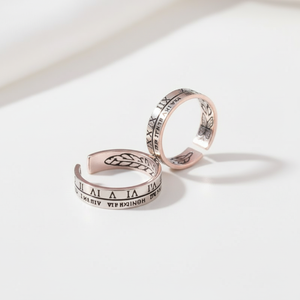 Anelli da Uomo di Lusso Gotici di Tendenza Placcati Oro Rosa - Design Farfalla, Drago e Rosa - Vendita all'Ingrosso - Product Image 2