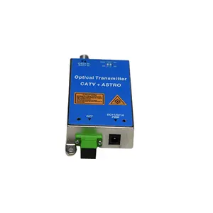 Catvscope Indoor Customized FTTH CATV+SAT Signal 1550nm Mini Optical Fibre Laser Transmitter 1 Optical Output Port