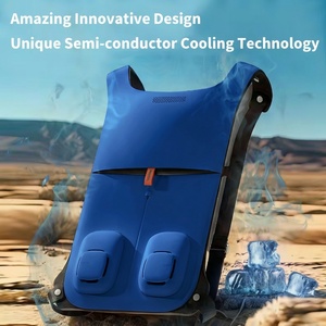 Electric Customizable 2C 20C Backpack Water Cooling System Mesh Cooling Vest Bladder Flow Control Cooled Clothes RV Outdoor - Product Image 4