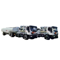 Camion de ravitaillement aérien 45 m³ – Semi-remorque citerne aéroportuaire pour l'exportation – Idéal pour le ravitaillement au sol des avions et hélicoptères