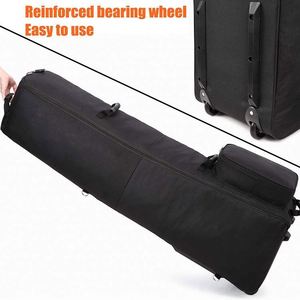 Sac de voyage pour clubs de golf résistant à l'usure et imperméable avec roulettes, fabriqué en usine BSCI - Product Image 3