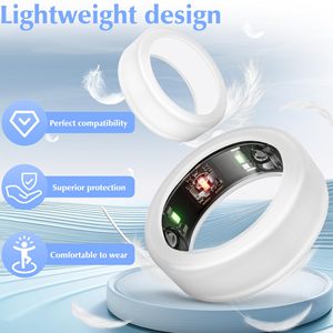 خاتم ذكي SHR Ring K3 الفاخر الشامل، عرض سبتمبر، مجموعة خواتم ذكية مع أداة قياس المقاس وحافظة احتياطية وواقيات - Product Image 6