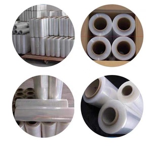 New Material Pe Stretch Wrapping Film Lldpe Plastic Pallet Wrap Lldpe Plastic Film Wrap Pallet PE Stretch Film