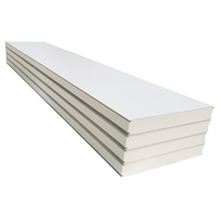 Panneau d'isolation sous vide Panneaux sandwich en polyiso polyuréthane PU pour chambre froide