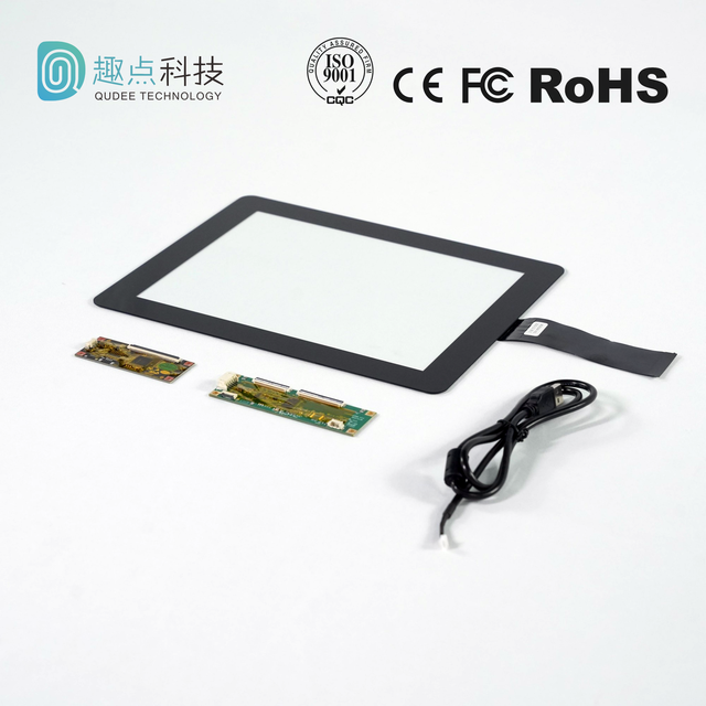 USB 10.4 Inch PCAP Touch Screen Panel G Plus G Projected Capacitive Multi Touch Digitizer Overlay Glass