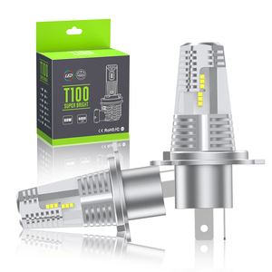 Chine Fournisseur Auto Phare Étanche Blanc Système D'éclairage Date Haute Puissance Full H7 H4 Led Phare Ampoule - Product Image 2