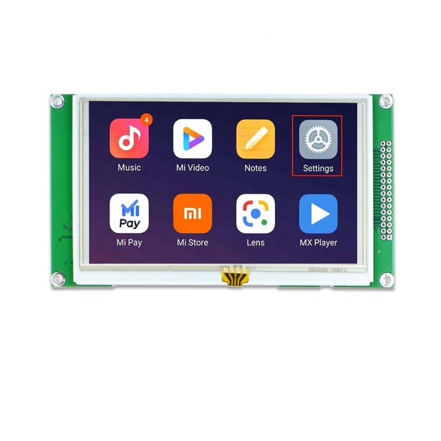 industrial 5 inch 800x480 TFT module 32 pin RA8875 Resistive touch TFT display
