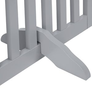 Grand parc d'extérieur en bois <span class=keywords><strong>pour</strong></span> animaux de compagnie Porte rétractable Cage Clôture <span class=keywords><strong>pour</strong></span> chiens et chats avec fermeture à bouton - Product Image 2