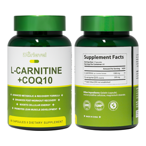 كبسولات L-<span class=keywords><strong>carnitine</strong></span> + COQ10 العد مع L-<span class=keywords><strong>carnitine</strong></span> لدعم الطاقة الطبيعية والعافية اليومية في زجاجة مريحة - Product Image 3