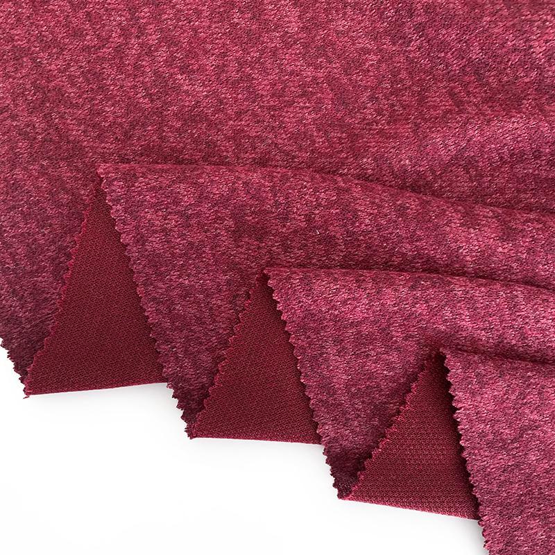 ESSE textile T/R спандекс Ангорская простая окрашенная трикотажная ткань для одежды