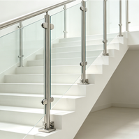 Modernes Minimalistisches Edelstahl-Treppengeländer für Apartment-Balkon Außen-Schutzgeländer