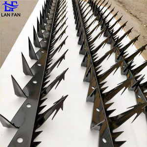 أشواك مضادة للتسلق من الفولاذ المجلفن للجدران، بيع مباشر من المصنع - Product Image 6