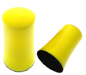 1.2Inch <span class=keywords><strong>30Mm</strong></span> Vàng Hình Trụ Vừa PU Bọt Tay Pad Móc Và Vòng Lặp Tay <span class=keywords><strong>Sanding</strong></span> Khối Cho Gỗ Kim Loại Đánh Bóng Mài - Product Image 5