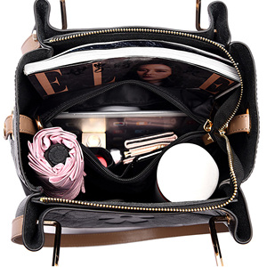 Borse a tracolla da donna con lettere in pelle di qualità per donna borse di lusso firmate alla moda di grande capacità Tote Bag nuova moda LH002 - Product Image 3