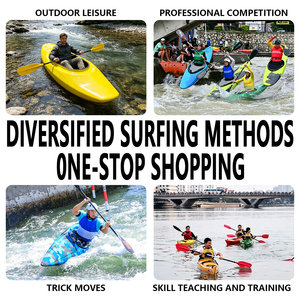 Raft de haute qualité pour eaux vives, bateau à rames durable pour la mer, bateau de loisirs pour eaux vives, bateau de pêche individuel style cabine, kayak - Product Image 3