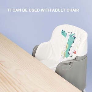<span class=keywords><strong>Chaise</strong></span> d'Alimentation Réglable pour Bébé Ensemble <span class=keywords><strong>de</strong></span> <span class=keywords><strong>Chaise</strong></span> Réhausseur <span class=keywords><strong>de</strong></span> Manger Convertible <span class=keywords><strong>Chaise</strong></span> Haute pour Bébé 6 en 1 avec Table - Product Image 2