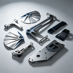CNC de Alta Precisión para Mecanizado de Componentes Aeroespaciales, Soportes Estructurales de Aluminio Anodizado Personalizados para Aeronaves, Hechos a su Medida - Product Image 3