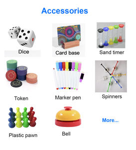 Venta directa de fábrica de China Juego de Monopoly de papel personalizado para niños Juego de mesa de vida para la familia - Product Image 4