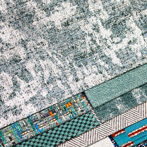 Canapé modulaire Japandi en tissu couleur avoine avec mélange de coton lavable pour salon moderne, appartement et mobilier de maison - Product Image 5