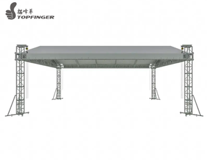 Truss de espiga de aluminio TFR F34, conexión rápida plateada/negra para eventos, conciertos, fiestas, exteriores e interiores, pantallas de armadura - Product Image 1