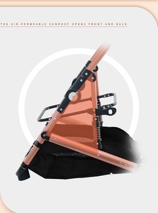 Toptan hızlı kurulum 4-Wheel köpek arabası arabası büyük Bred veya 2 köpekler için tekerlekli evcil hayvan taşıyıcı seyahat için - Product Image 6