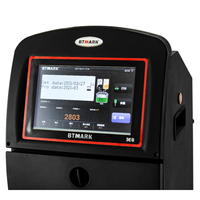 Impresora de Inyección de Tinta Automática Cij, Máquina de Impresión de Alta Velocidad, Impresora de Fecha de Caducidad para Botellas de Agua y Bolsas de Plástico