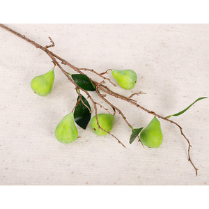 Árbol de Ficus Artificial Realista en Maceta, Planta de Frutas Biónicas Simuladas <span class=keywords><strong>para</strong></span> Decoración de Interiores, Hogar u Oficina, Estilo Nórdico, Gran Planta Verde - Product Image 4