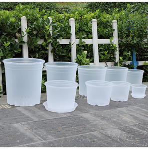 กระถางต้นไม้พลาสติกใสมีรูสำหรับกล้วยไม้กระถางแขวนแบบมีรูใส - Product Image 2