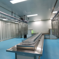 Ligne de production de revêtement UV CCZK-UVA pour talons de chaussures en plastique, décorations artisanales, système de pulvérisation à double durcissement