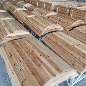 Ataúd Funerario de Madera de Cedro ANA para Adultos, Hecho en China - Product Image 2