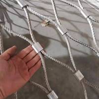 304 maille en acier inoxydable volière oiseau maille volière filet fil câble maille cage à oiseaux pour enclos à oiseaux