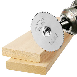 Disques de coupe en acier rapide 60 mm, alésage 3,2 mm, multi-usages pour bois, plastique, métal, petit jeu de lames de scie - Product Image 3