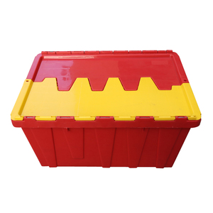 QS Công Nghiệp <span class=keywords><strong>Nestable</strong></span> Doanh Thu Hộp Nhựa Lưu Trữ Thùng Stackable Totes Cho Giao Thông Vận Tải Logistic Di Chuyển Container - Product Image 2