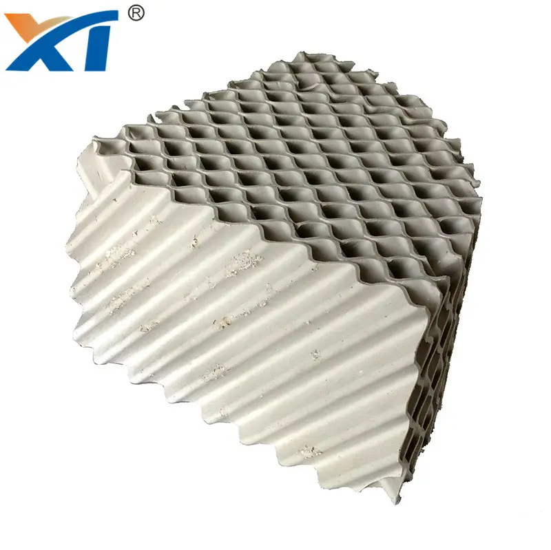 manufacturer supply 100Y 125Y 160Y 250Y 350Y ceramic structured packing for packing scrubber tower