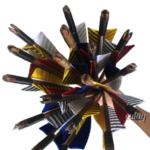 Auto nock BUE corno Inserito Trattamento Termico Bruciato Tonkin <span class=keywords><strong>Frecce</strong></span> Di Bambù Stampato Spine 50 ~ 55 # - Product Image 1