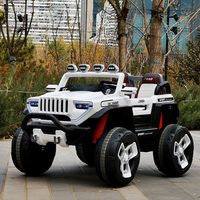 Voiture électrique pour enfants 12V avec fonction Bluetooth, quatre roues et coussin de siège