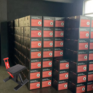 Soporte Elevador de Motocicleta JFG de <span class=keywords><strong>Altura</strong></span> Ajustable, de Acero Resistente, para Mantenimiento de Motos Todoterreno, con <span class=keywords><strong>Amortiguador</strong></span> Hidráulico - Product Image 1