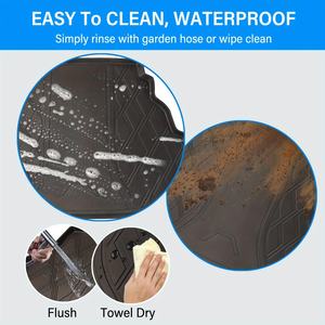 Tapis de coffre complet Coolcars pour <span class=keywords><strong>BMW</strong></span> <span class=keywords><strong>IX</strong></span> 2022-2025, TPE épais, résistant, imperméable, antidérapant, fabriqué en Chine - Product Image 3