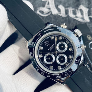 Montre automatique mécanique pour homme de qualité 3A, luxe, 40 mm, mouvement 4130 7750, aiguille de plongée, acier inoxydable, 100 bars d'étanchéité - Product Image 1