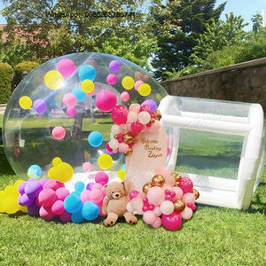 Dôme transparent gonflable en PVC, tente bulle, maison bulle, avec pompe et souffleur - Product Image 6